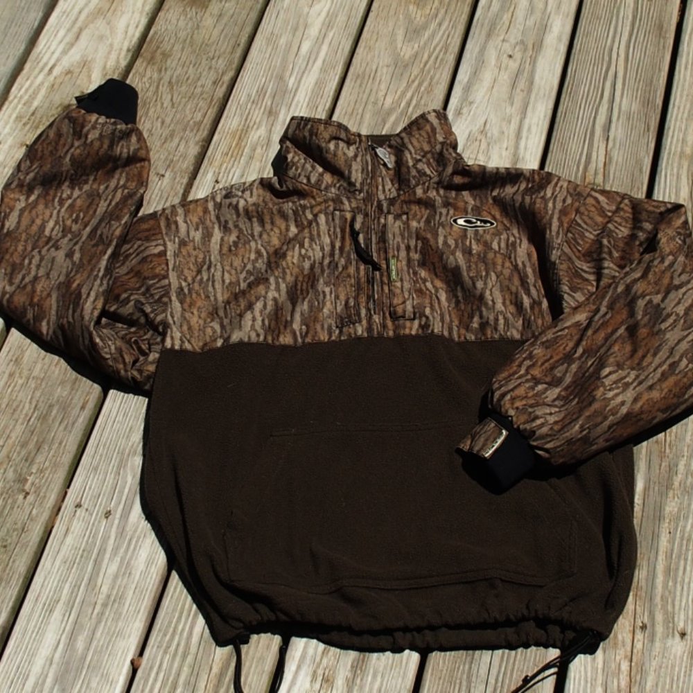 Drake Waterfowl Mossy Oak Bottomland Jacket Unisex Sz S